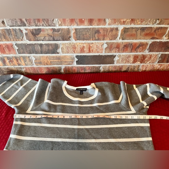 Lane Bryant Long Sleeve Gray Sweater Dress Size:22 - Picture 4 of 6